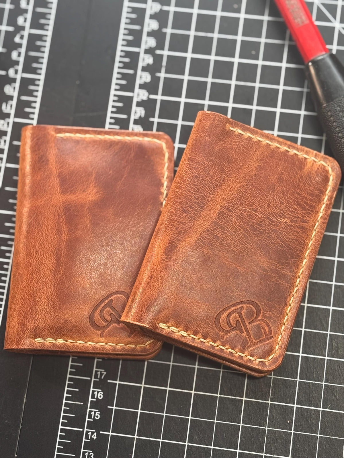 The Kevin – Handmade Veg Tanned Horween Leather Bifold Wallet | USA Made