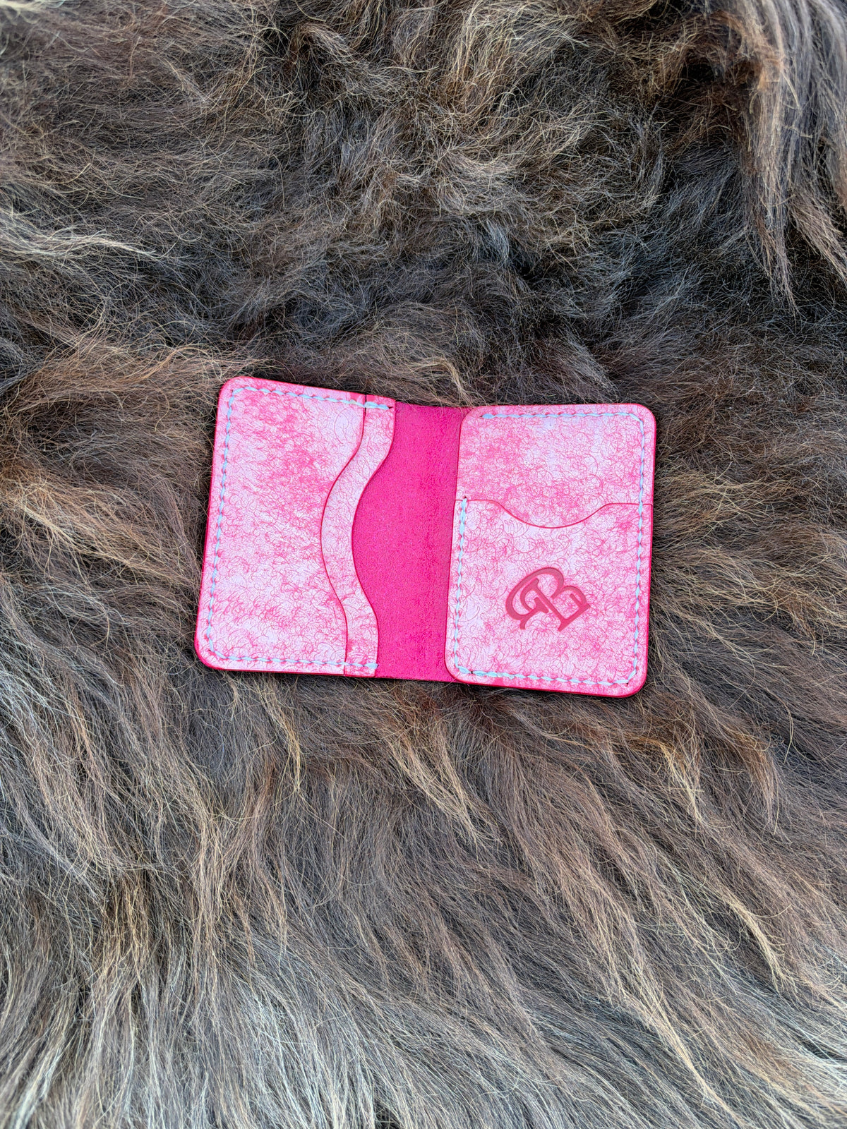 The Delilah V2 — Margot Fog Leather Wallet