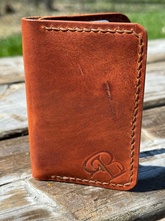 The Kevin – Handmade Veg Tanned Horween Leather Bifold Wallet | USA Made