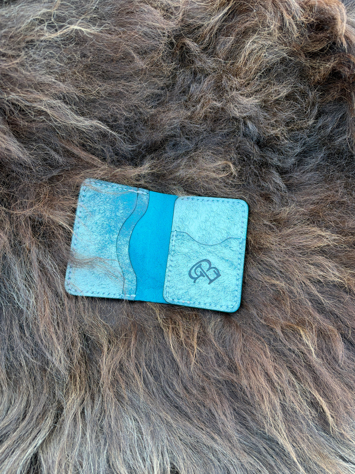 The Delilah V2 — Margot Fog Leather Wallet