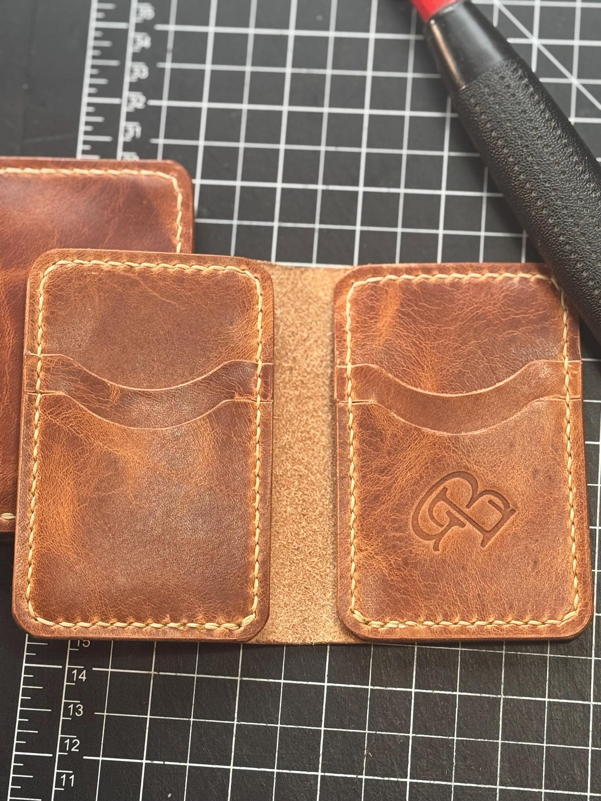 The Kevin – Handmade Veg Tanned Horween Leather Bifold Wallet | USA Made
