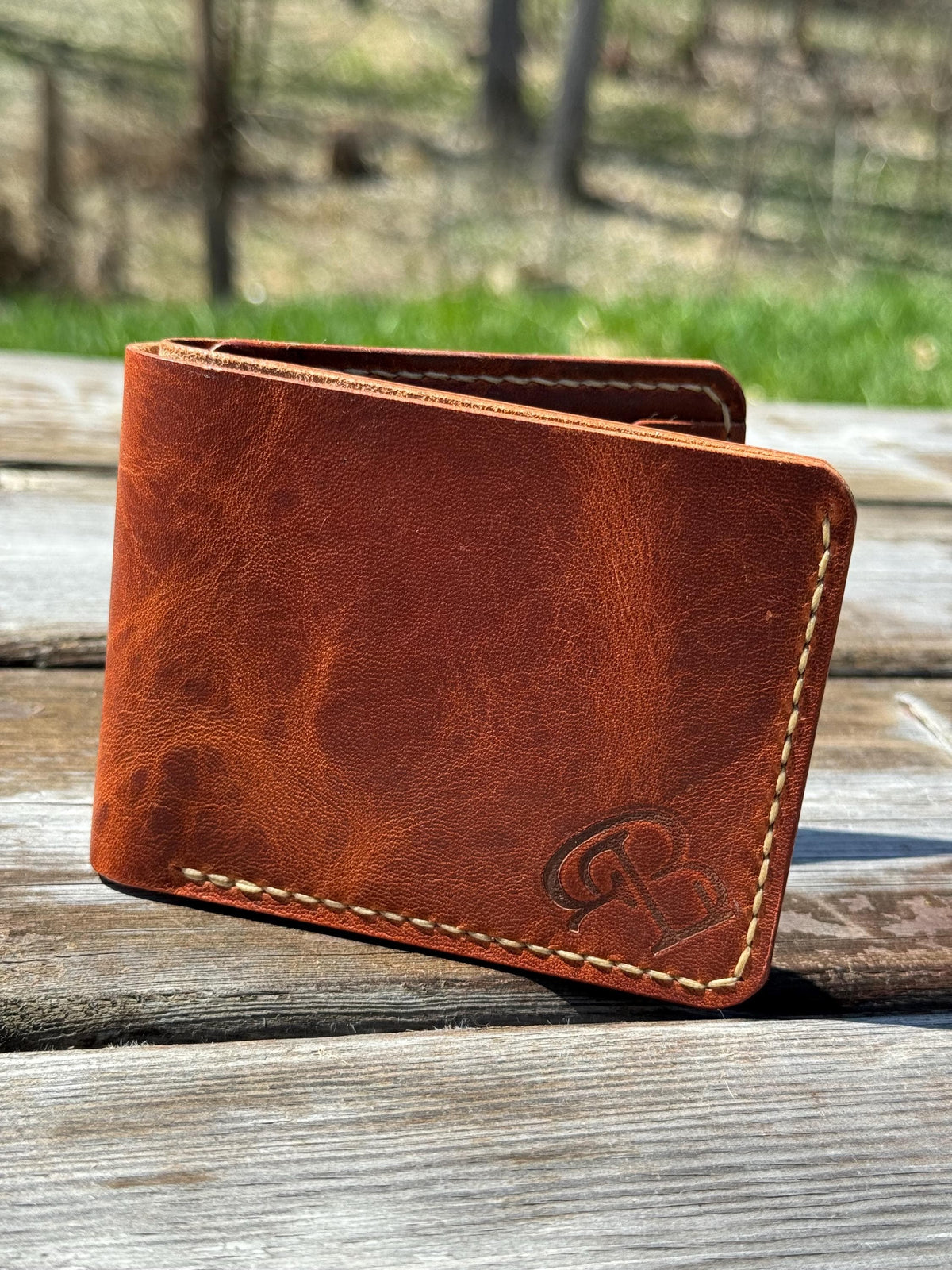 The Eugene – Handmade Veg Tanned Horween Leather Bifold Wallet | USA Made (Copy)